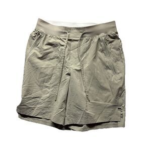 Lululemon License to Train Linerless Short  7” M7APYS Raw Linen Size Small